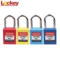 กุญแจล็อค 38 มม. Lockey Loto Tagout ความปลอดภัยกุญแจล็อค